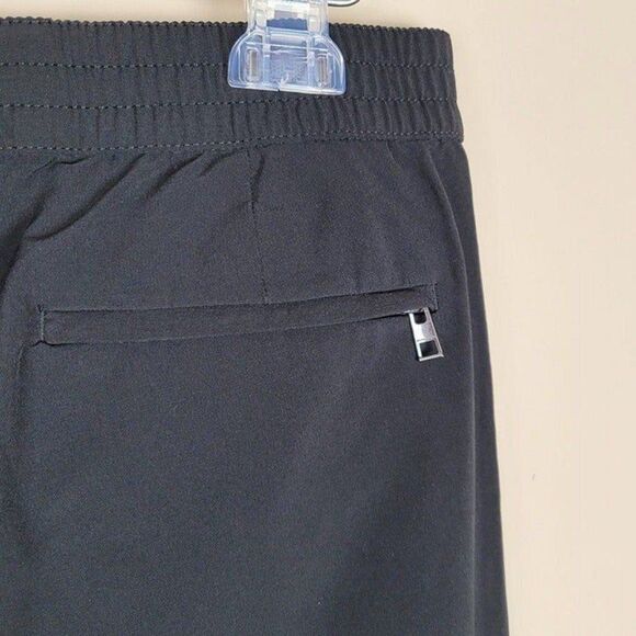 Michael Kors Size 34 Slim Fit Lightweight Stretch Pants Elastic Waistband Black - Picture 9 of 11